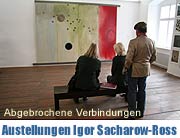 Igor Sacharow-Ross. Abgebrochene Verbindung. Ein Ausstellungs-Projekt der Verlagsgruppe Passau in Kooperation mit dem Museum Moderner Kunst Passau  (Foto: Martin Schmitz)